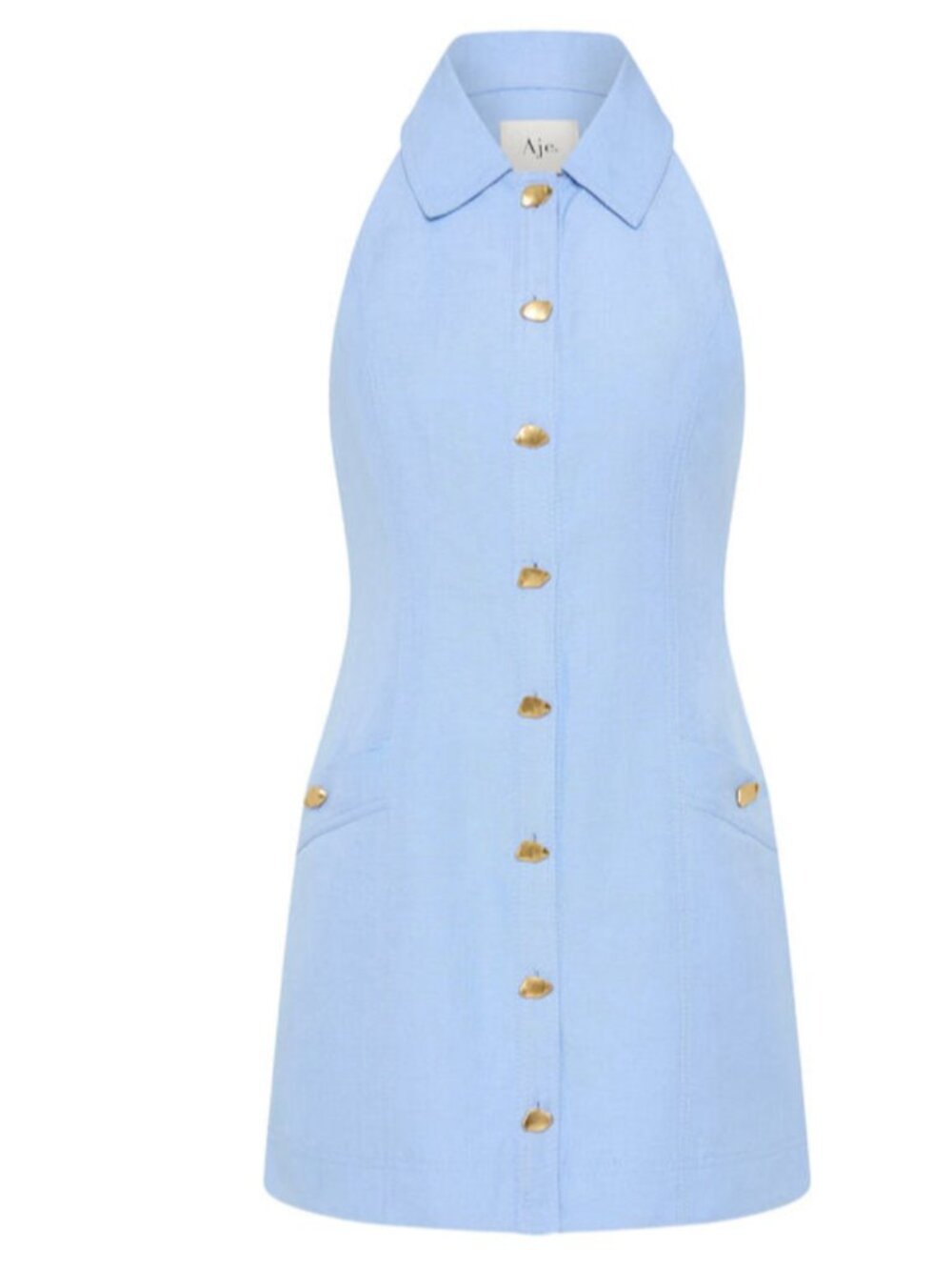Aje. Angela Halter Mini Dress